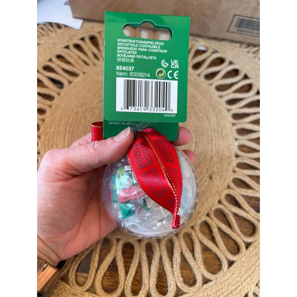LEGO 854037 Santa Claus Sleigh‎ Christmas Ornament Building Kit New